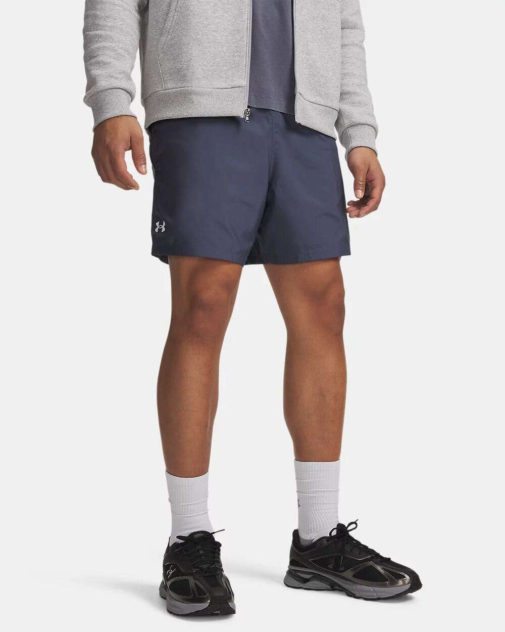 NWT Under Armour UA Icon Men's Volley Shorts in in Downpour Grey size Large